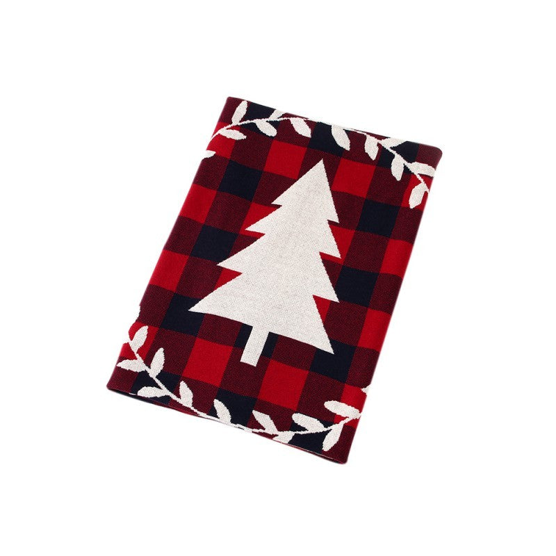 Christmas tree Luxury Plaid blanket for kids