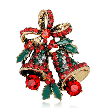Christmas Brooch Christmas Tree, Santa Claus Brooch. Large Variety.
