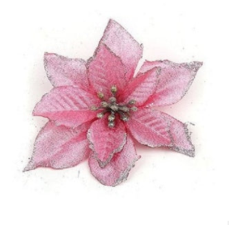 Christmas Decoration 13cm Christmas Simulation Flower Christmas Tree Decoration