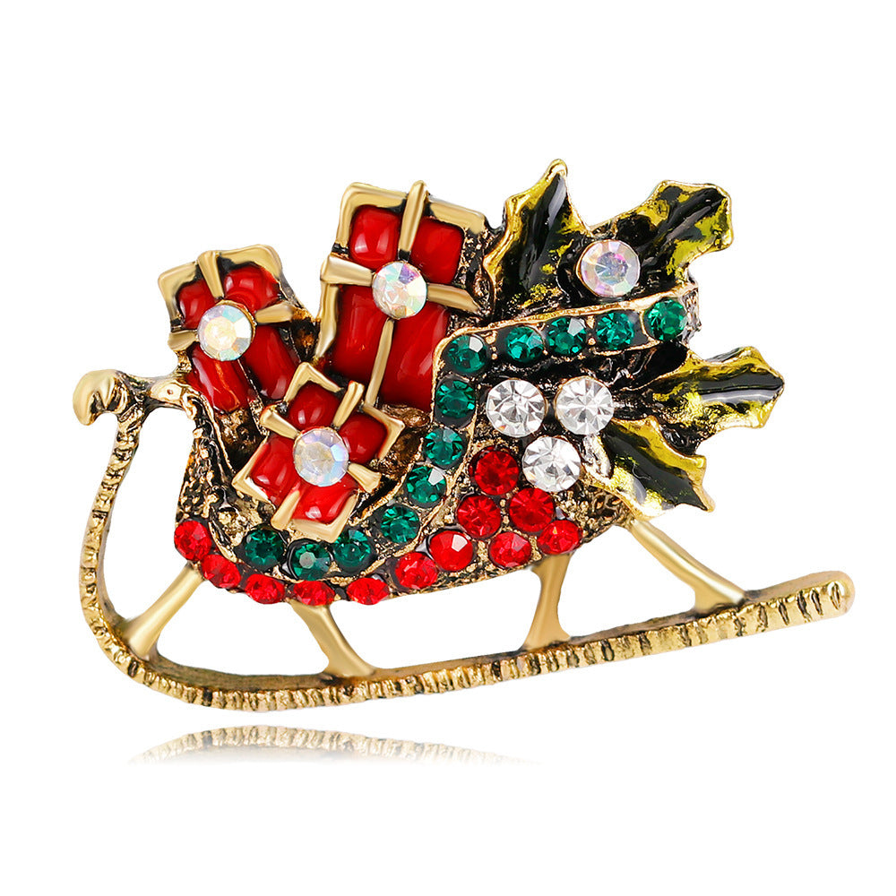 Christmas Brooch Christmas Tree, Santa Claus Brooch. Large Variety.