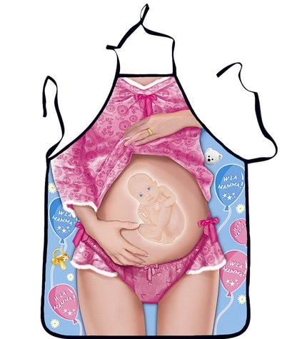 Christmas Girl Print Apron Christmas Apron Christmas Tree