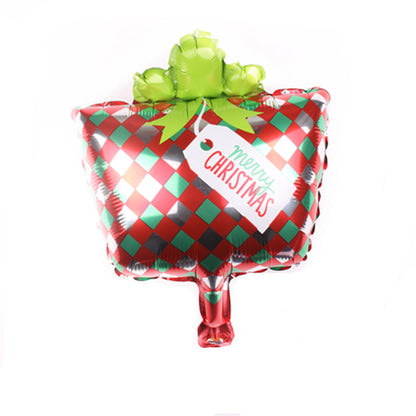 Mini Christmas Tree Snowman Balloons