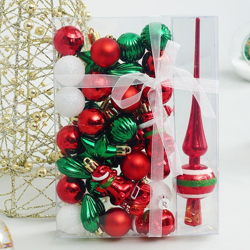Christmas Decorations Ball 34 Pieces Set Christmas Tree Pendant