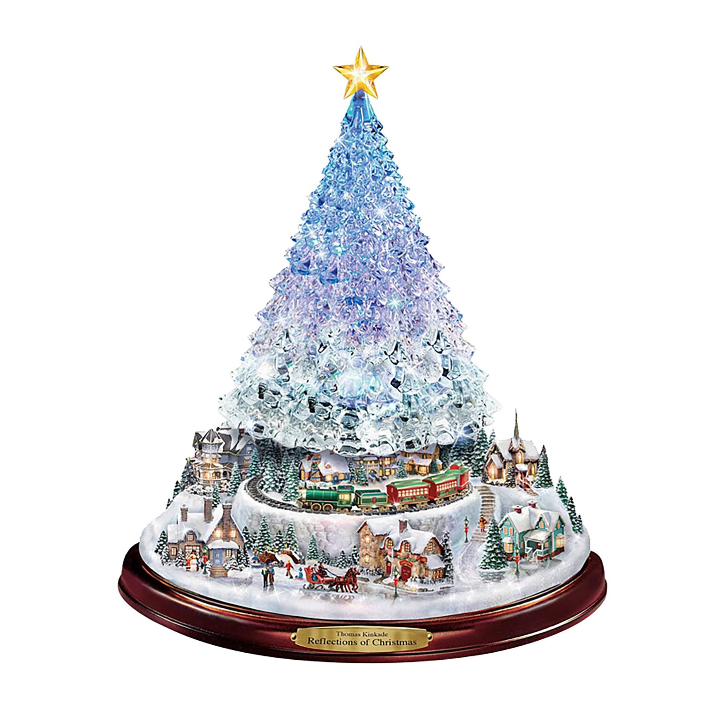 Luxury Crystal Tree Christmas Sticker