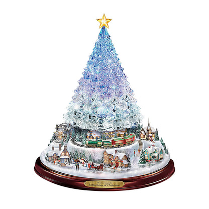 Luxury Crystal Tree Christmas Sticker