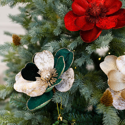 Christmas Luxury Flower Ornaments Christmas Tree Decorations