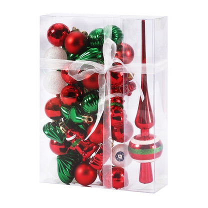 Christmas Decorations Ball 34 Pieces Set Christmas Tree Pendant