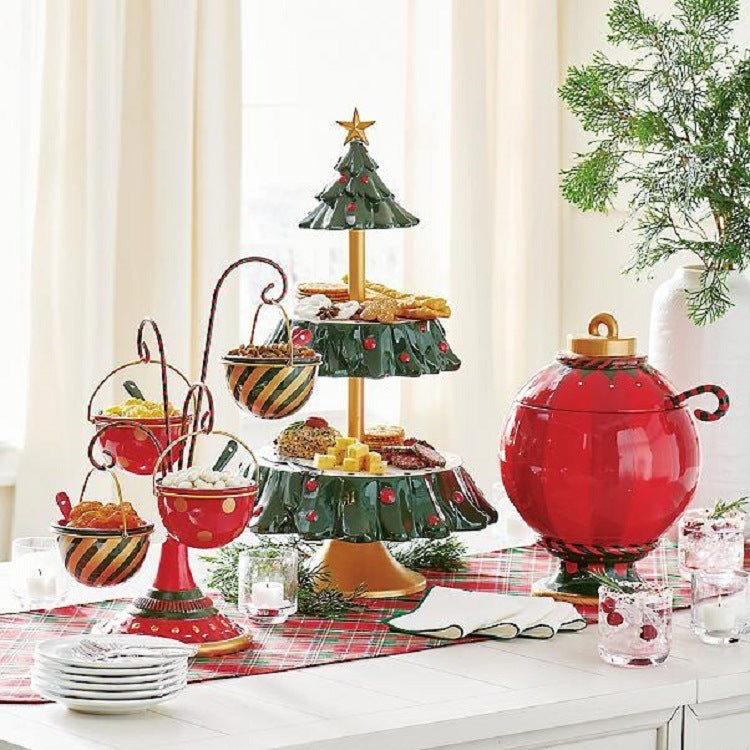 Quality Snack Bowl Rack Christmas Tree