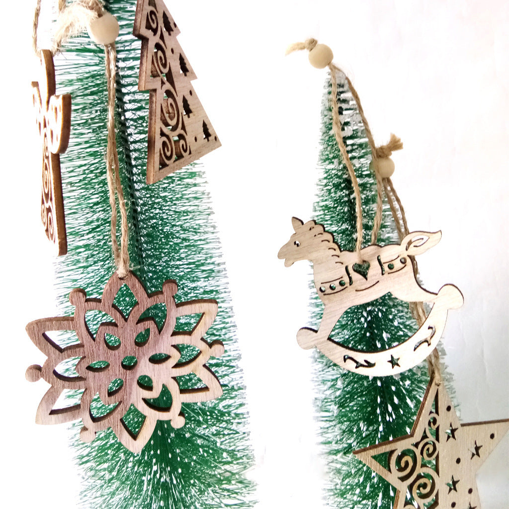 Pentagram Angel Love Tree Christmas Tree Ornaments