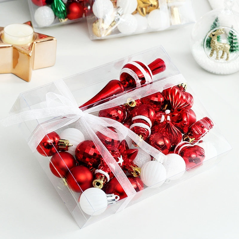Christmas Decorations Ball 34 Pieces Set Christmas Tree Pendant
