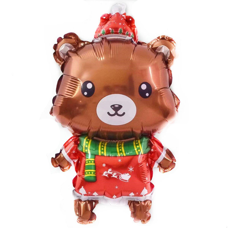 Mini Christmas Tree Snowman Balloons