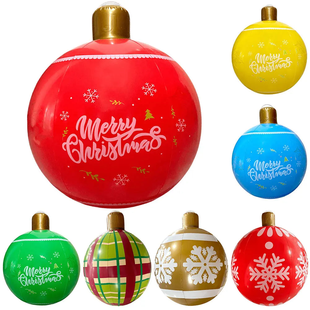 1PC Christmas Tree Decorations Balls Giant Inflatable