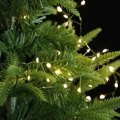 220V EU Plug 30M/50M/75M LED Tree Firecracker Copper