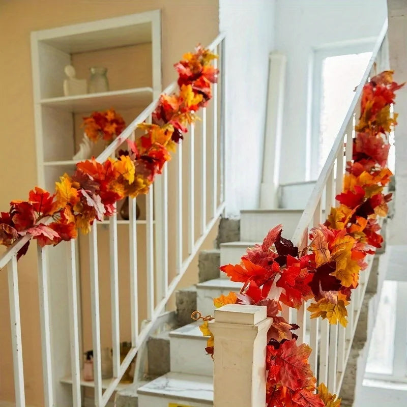 Autumn Maple Leaf Garland - Artificial Fall Vines