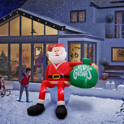 2025 Christmas Inflatables 8FT 245cm Glowing