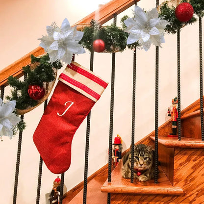 1~20Pcs Glitter Artifical Christmas Flowers Mreey