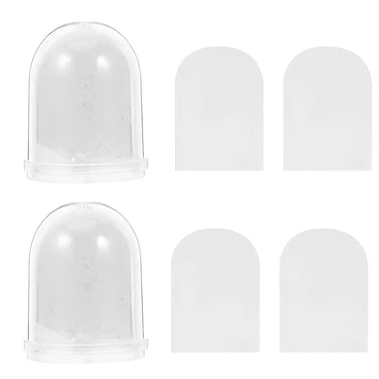 Snow globe photo frame Christmas snow globe kit