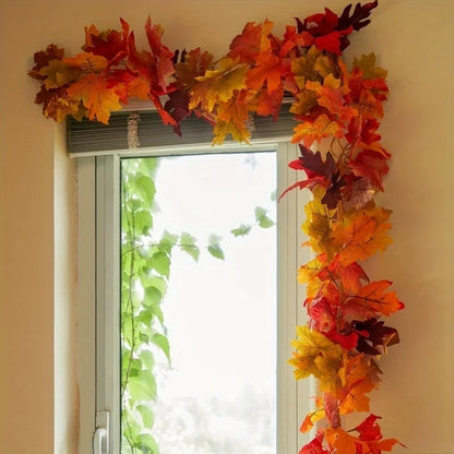 Autumn Maple Leaf Garland - Artificial Fall Vines