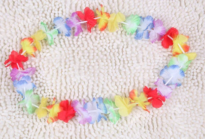 10pcs/set Hawaii Wreath Party Leis Flower Garland