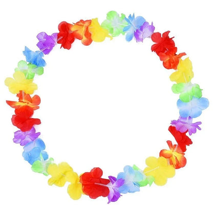 10pcs/set Hawaii Wreath Party Leis Flower Garland