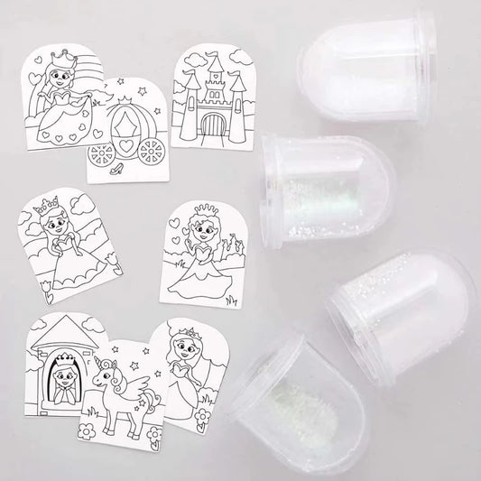 Snow globe photo frame Christmas snow globe kit