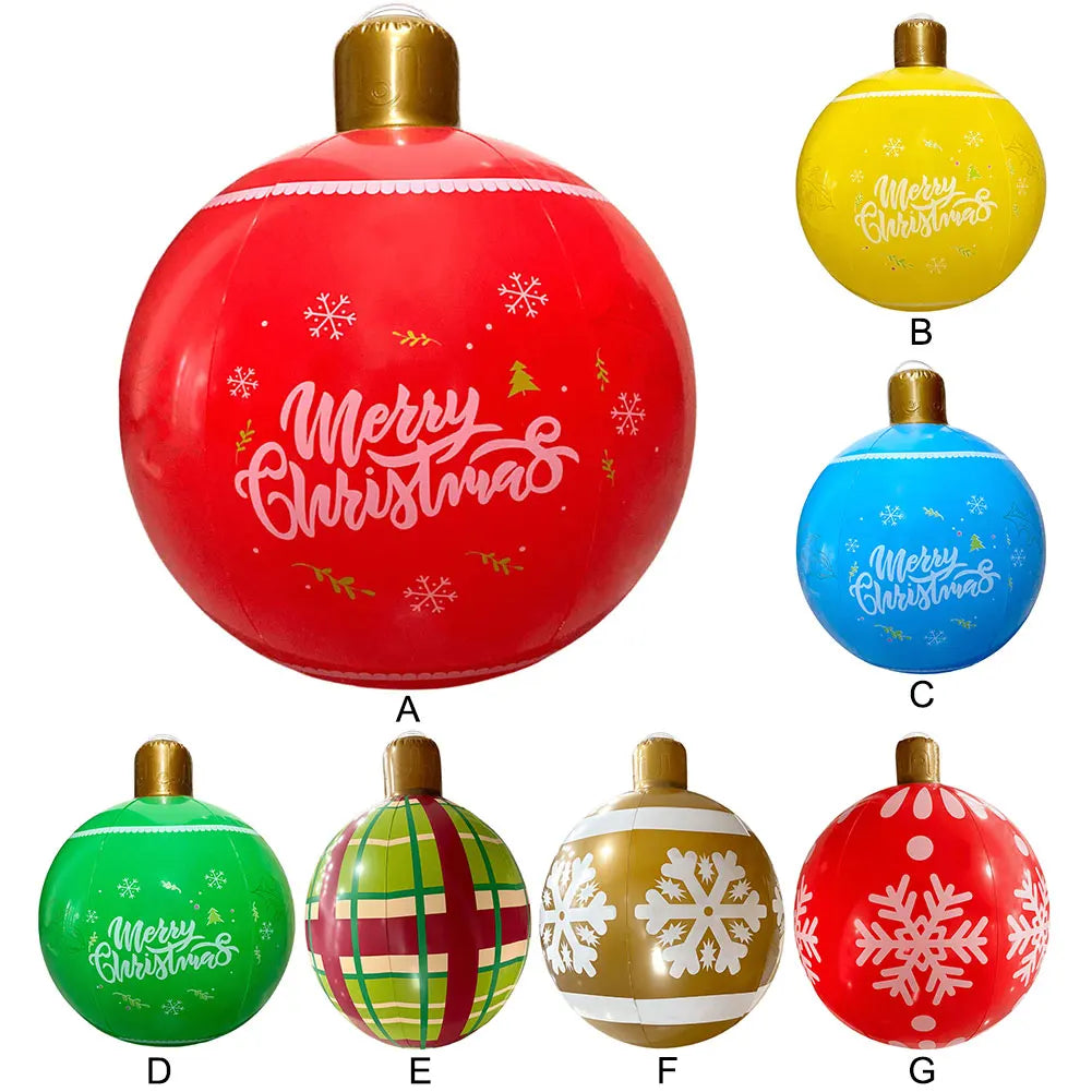 1PC Christmas Tree Decorations Balls Giant Inflatable