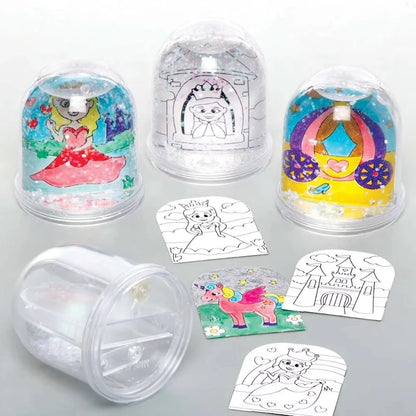 Snow globe photo frame Christmas snow globe kit