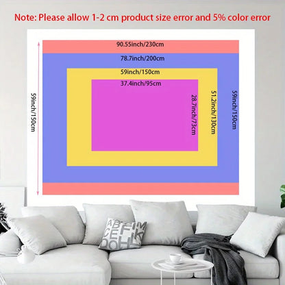 Snowflake Christmas Tapestry Background Cloth