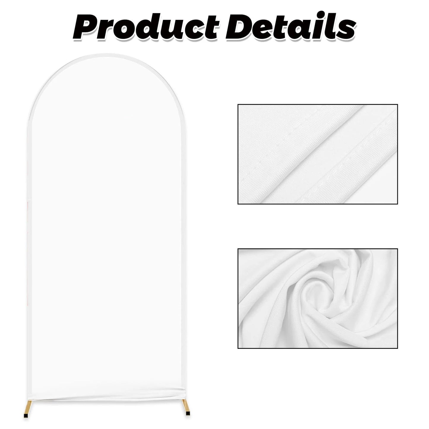 Snow Land Princess Customize Name Arch Wall Cover