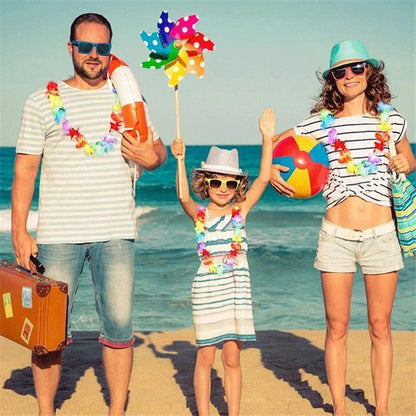 10pcs/set Hawaii Wreath Party Leis Flower Garland