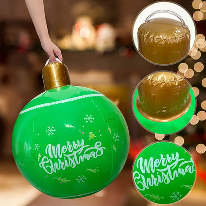 1PC Christmas Tree Decorations Balls Giant Inflatable