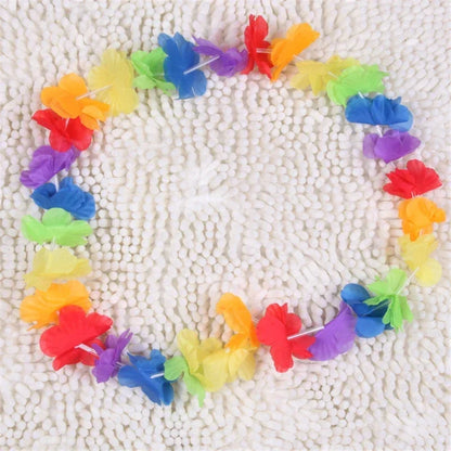 10pcs/set Hawaii Wreath Party Leis Flower Garland