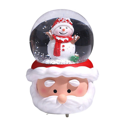 Christmas Crystal Ball Lighting LED Musical Snow Globe
