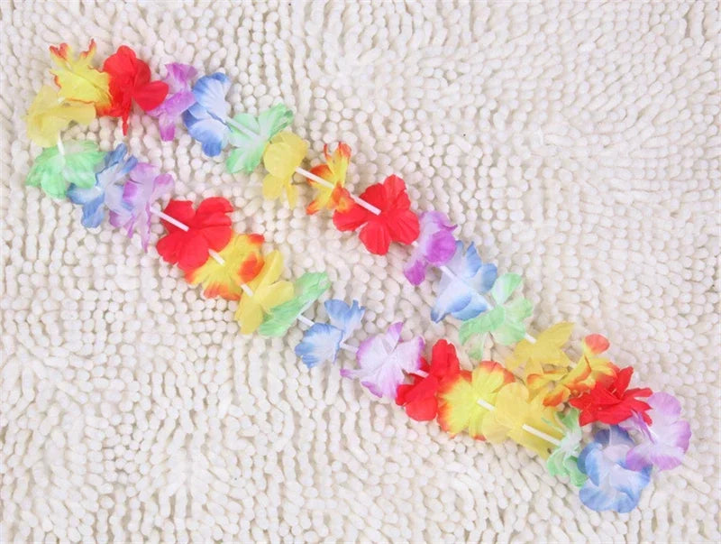 10pcs/set Hawaii Wreath Party Leis Flower Garland