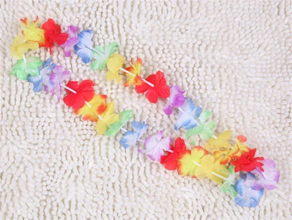 10pcs/set Hawaii Wreath Party Leis Flower Garland