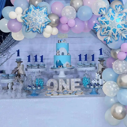 Flash Snowflake Elsa Frozen Arche Ballon Anniversaire