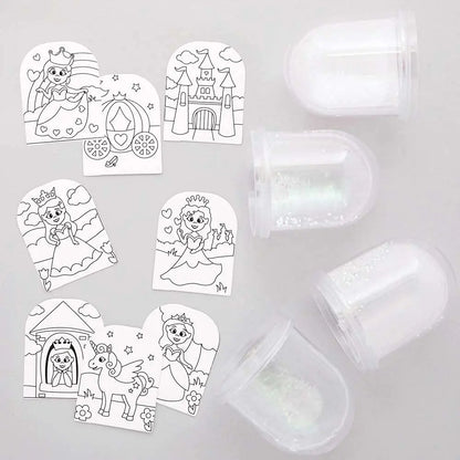 Snow globe photo frame Christmas snow globe kit