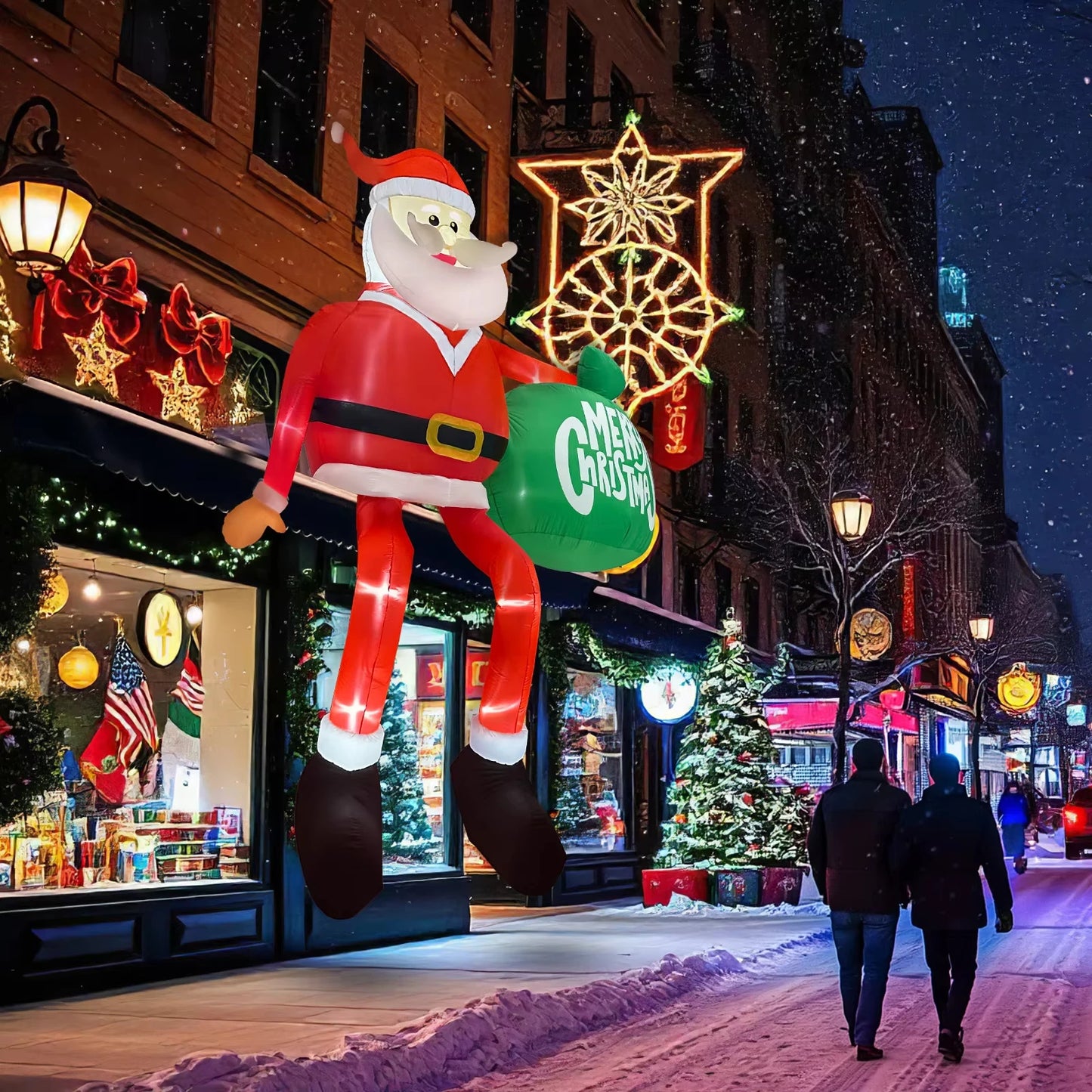 2025 Christmas Inflatables 8FT 245cm Glowing