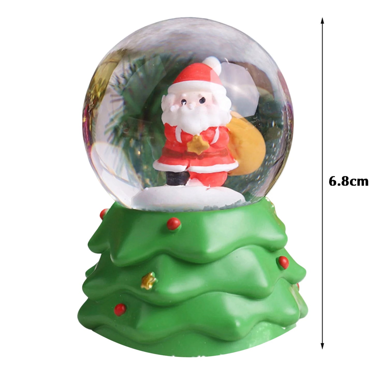 Christmas Crystal Ball Lighting LED Musical Snow Globe