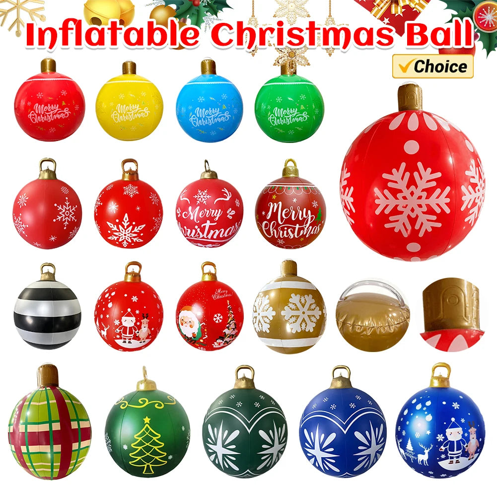 1PC Christmas Tree Decorations Balls Giant Inflatable