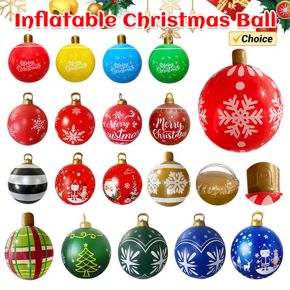1PC Christmas Tree Decorations Balls Giant Inflatable