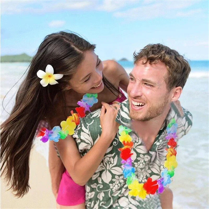 10pcs/set Hawaii Wreath Party Leis Flower Garland