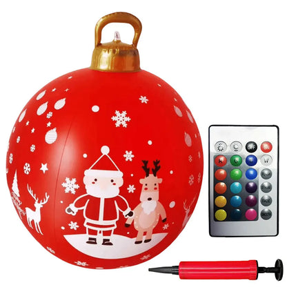 1PC Christmas Tree Decorations Balls Giant Inflatable