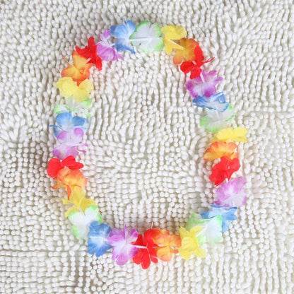 10pcs/set Hawaii Wreath Party Leis Flower Garland