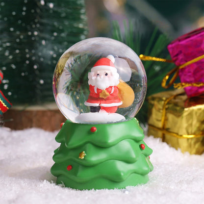 Christmas Crystal Ball Lighting LED Musical Snow Globe
