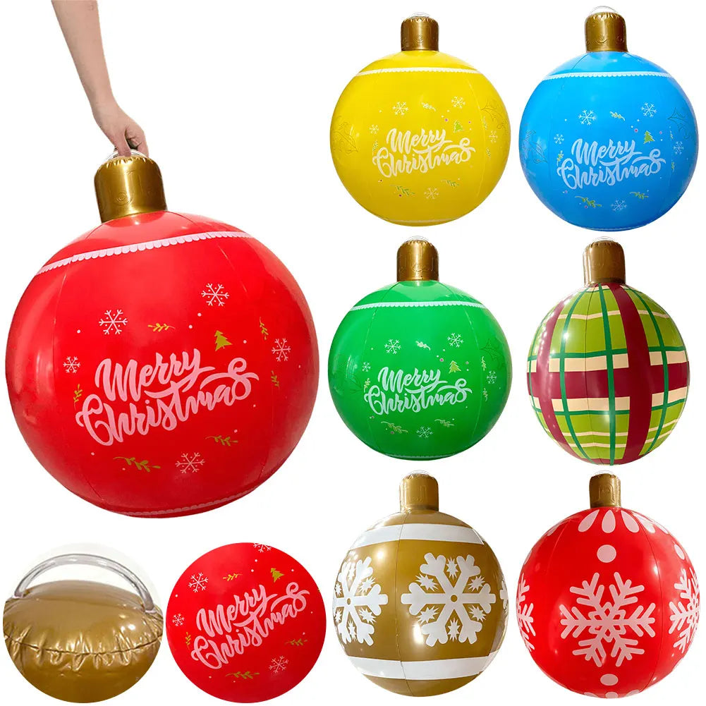 1PC Christmas Tree Decorations Balls Giant Inflatable