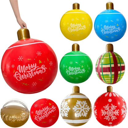 1PC Christmas Tree Decorations Balls Giant Inflatable