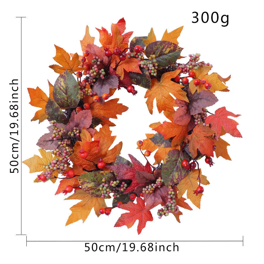 Fall Wreaths for Front Door Autumn Wreath for Home