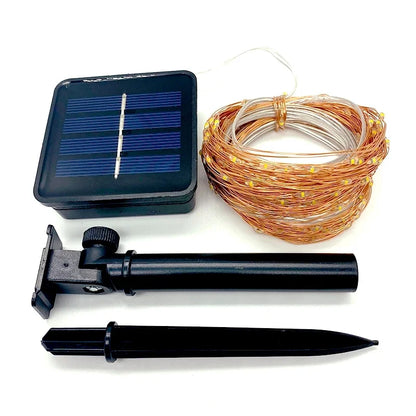 7m/12m/22m/32m LED Solar Light Outdoor Garden