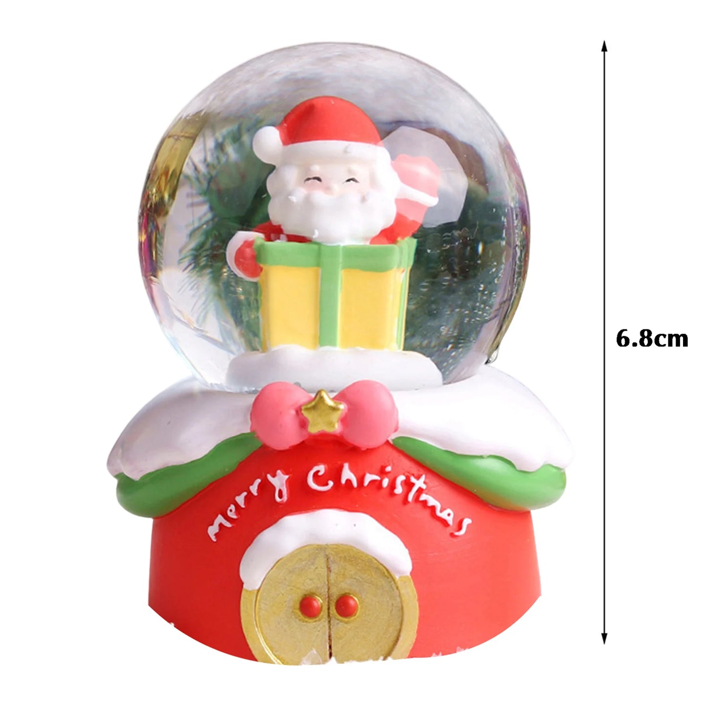 Christmas Crystal Ball Lighting LED Musical Snow Globe